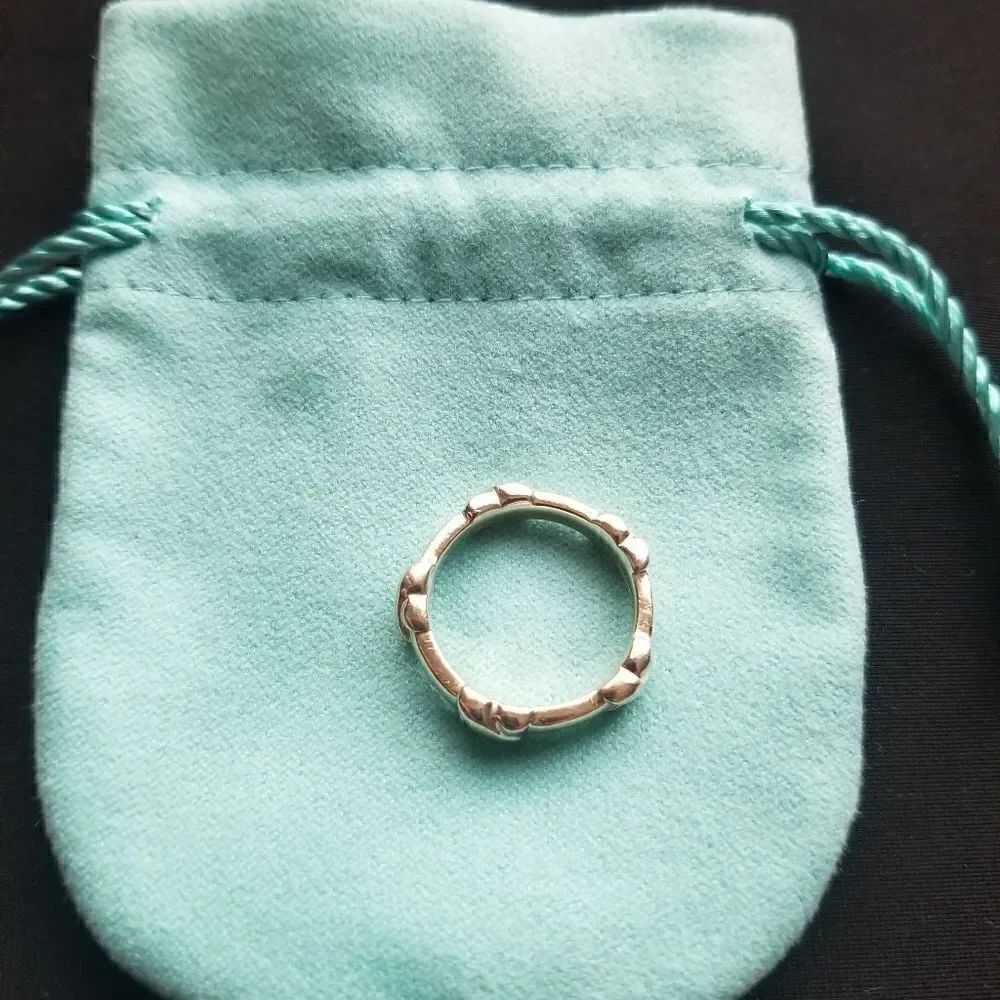Tiffany & Co. Silver Kiss Ring
